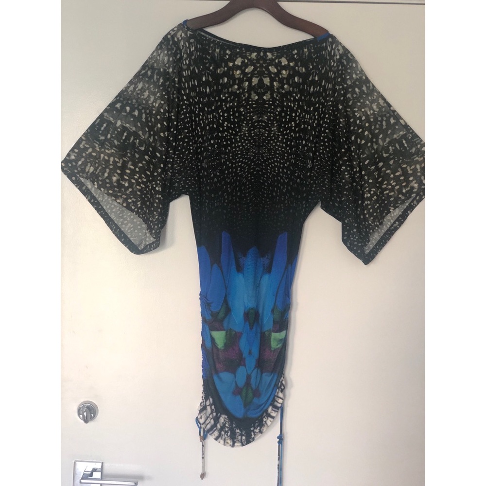ROBERTO CAVALLI floral print kimono dress